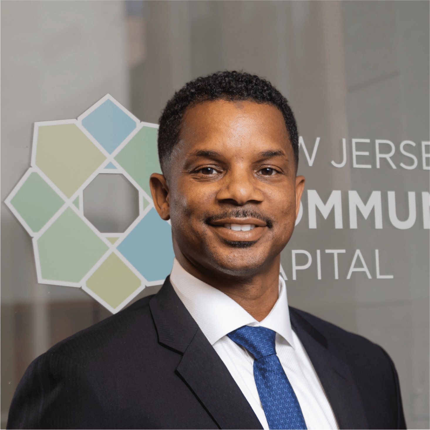 Portrait of Bernel Hall, President and Chief Executive Officer of New Jersey Community Capital.