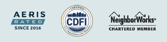Aeris Rated since 2016, Certified CDFI by the U.S. Department of the Treasury, and NeighborWorks chartered member.